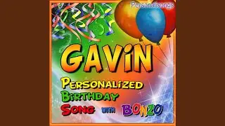 Gavin Personalized Birthday Song With Bonzo