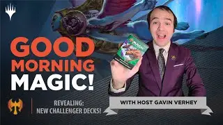 REVEALING: The 2021 Challenger Decks! What's Inside?! | Good Morning Magic | Kaldheim | Standard