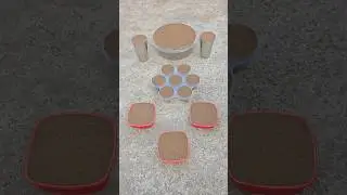Piggy Bank Amazing Sand Cake Making 🤯 ASMR Cool Video #shorts