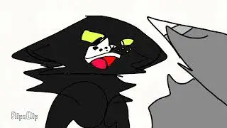 SHIMMER MEME animation flipaclip warrior cats OC