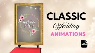 Luxury Classic Wedding Photo Booth Animations &ndash; Elegant Designs for Unforgettable Events
