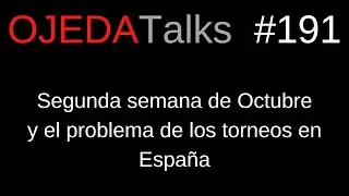 #OJEDATalks 191 Pachanga y Metr&oacute;polis report en lo que nos vamos al Arcanis
