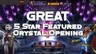 5 Star Featured Crystal Opening - It's actually a Really Good Pull - Marvel Contest Of Champions
