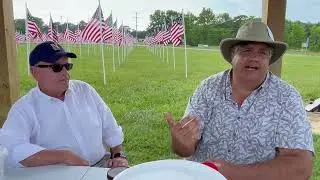 Flags for Hero&rsquo;s Middlesex Va with Gary