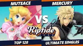 Riptide 2025 - MuteAce (Peach) Vs. Mercury (Cloud) Smash Ultimate - SSBU
