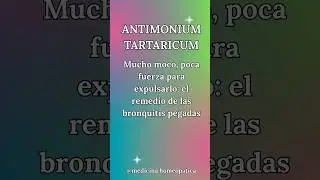 Antimonium Tartaricum 