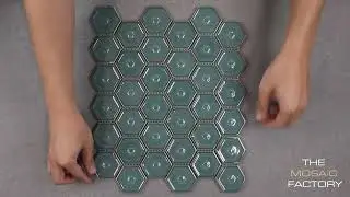 Mosaic tiles sheet - AFH-OH-13525 Forest Green designed by Osiris Hertman 2026