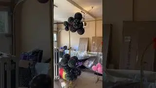 How far in Advance can you blow up a Balloon Arch? 🤔🤔🎈🎈#thatmanandthemkids #diy #momlife