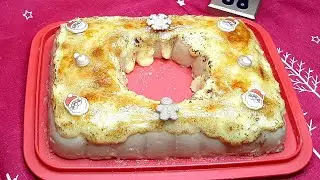 TARTA FRÍA TURRÓN DE YEMA, TOSTADA Y CARAMELIZADA - SIN HORNO - 9 MINUTOS