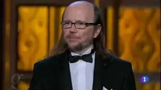 Mon&oacute;logo de Santiago Segura en Los Goya 2012