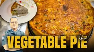 Simple Vegetable Quiche | How To Make Winter Vegetable Quiche by chef shahid