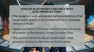 How Do Platypuses Find Prey With Electroreception? - Strange Science HQ