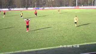 B-Jugend FC Forst gegen FV Malsch 1.12.2012 bis 14. Minute