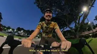 Getting dropped on my first group ride!