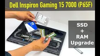 Dell Inspiron Gaming 15 7000 P65F | Как обновить SSD и ОЗУ