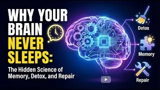 Why Your Brain Never Sleeps: The Hidden Science of Memory, Detox, and Repair