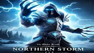 ESO One-Bar Warden PvP Build &ndash; Northern Storm & Scratch Attack! #eso #warden (Build In Description)