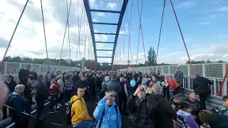 HISTORYCZNE POŁĄCZENIE DW&Oacute;CH STRON BUKOWNA. WIELKIE OTWARCIE WIADUKTU.