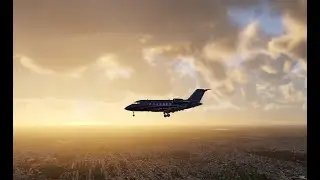Buttery Philadelphia Sunset Landing | Hot Start! CHALLENGER 650