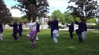 Démonstration du Qi Gong du Cœur