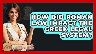How Did Roman Law Impact The Greek Legal System? - All About Rome