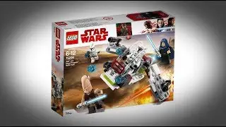 [Обзор] LEGO 75206 Star Wars ● Боевой набор джедаев и клонов пехотинцев!