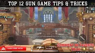 Gun Game Top 12 Tips & Tricks | Pubg Mobile | Library Mode Tips & Tricks | Subscribe 👇