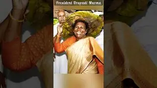 The Honorable President Of INDIA  Drapadi Murmu Status Video 🔥 #viral #shorts
