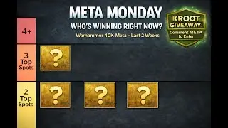 Meta Monday &mdash; Ultramarines Take Over + Kroot Army Giveaway!