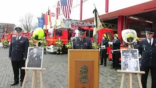 Videobotschaft zur Trauerfeier für Fire Chief Alan Hinde