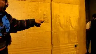 The Egyptian calendar, Kom Ombo Temple, 16-11-2011.MOV