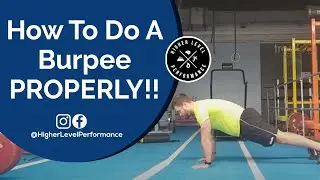 How To Do A Burpee PROPERLY!!