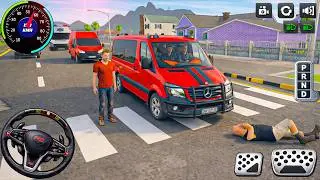 Real Offroad VAN Driving 2026: Busy city van car crash 🤩 best van realistic game - android gameplay