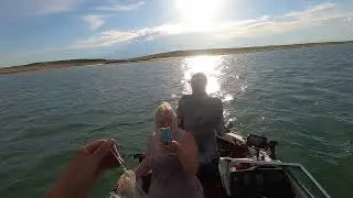 fishing keyhole res Wyoming for walleye mister twisters