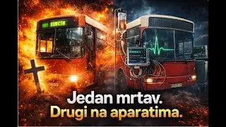 Dva IK 103 autobusa: jedan je isečen, drugi je nestao.(sound🔊🔊)