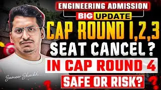 BIG UPDATE🛑|CAP ROUND SEAT CANCEL IN ROUND 4?🤔|CAP ROUND 4 (SAFE OR RISK⚠️)|BETTERMENT OR FREEZE?
