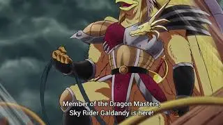 Dragon Quest Dai no Daibouken 2020 - Baran summons Three Dragon Riders