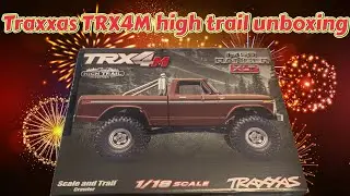Traxxas TRX-4M Ford F-150 1:18 4X4 Trail Truck unboxing