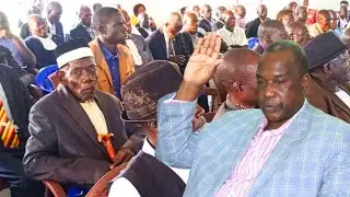 Happening now: Rwot Acana addressing all Rwodi Acholi at Ker kwaro Acholi