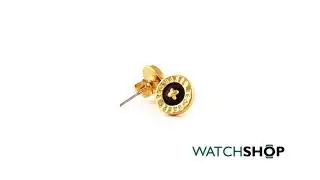 Ted Baker Jewellery Ladies' Gold Plated Eisley Enamel Mini Button Earring (TBJ1266-02-05)