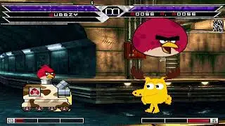 KOF MUGEN Tag Wubzy Alerkina4 & Angry Birds Tank vs Daniel tiger Moose a Moose Pucca Carmen Springer