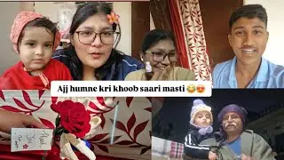 Ajj humne ki khoob saari masti 😂 aag meh jale humare pair || #funnyvideos #youtubeshorts #explore