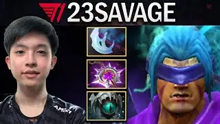 T1.23SAVAGE ANTI-MAGE WITH NULLIFIER-SKADI - DOTA 2 7.30E GAMEPLAY