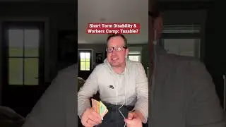 Short Term Disability and Workers Compensation: Is it Taxable? #accounting #tax #finance #shorts