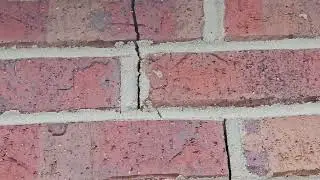 Fort collins, Colorado Home Inspection in Rigden Farms with masonry cracking.