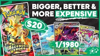 BAD Pull Rates, INSANE Chase Cards, and EXPENSIVE Packs... ASCENDED HEROES IS HERE!