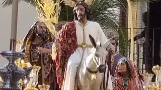 La Borriquita. Revirá a calle Santa Ana. Alcalá de Guadaíra 2022.