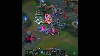 THE BIGGEST CHAIN CC/STUN I'VE EVER FACED 6 SECONDS - CANT MOVE, CANT PLAY.. AKALI S12 #shorts