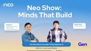 The Neo Show: Founder Fridays #19: Justin Torre CEO, Helicone with Host Howie Xu & Axel Pilette
