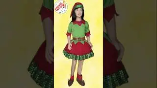 Duende de Navidad hecho por ti #disfraz #tutu #f&aacute;cil